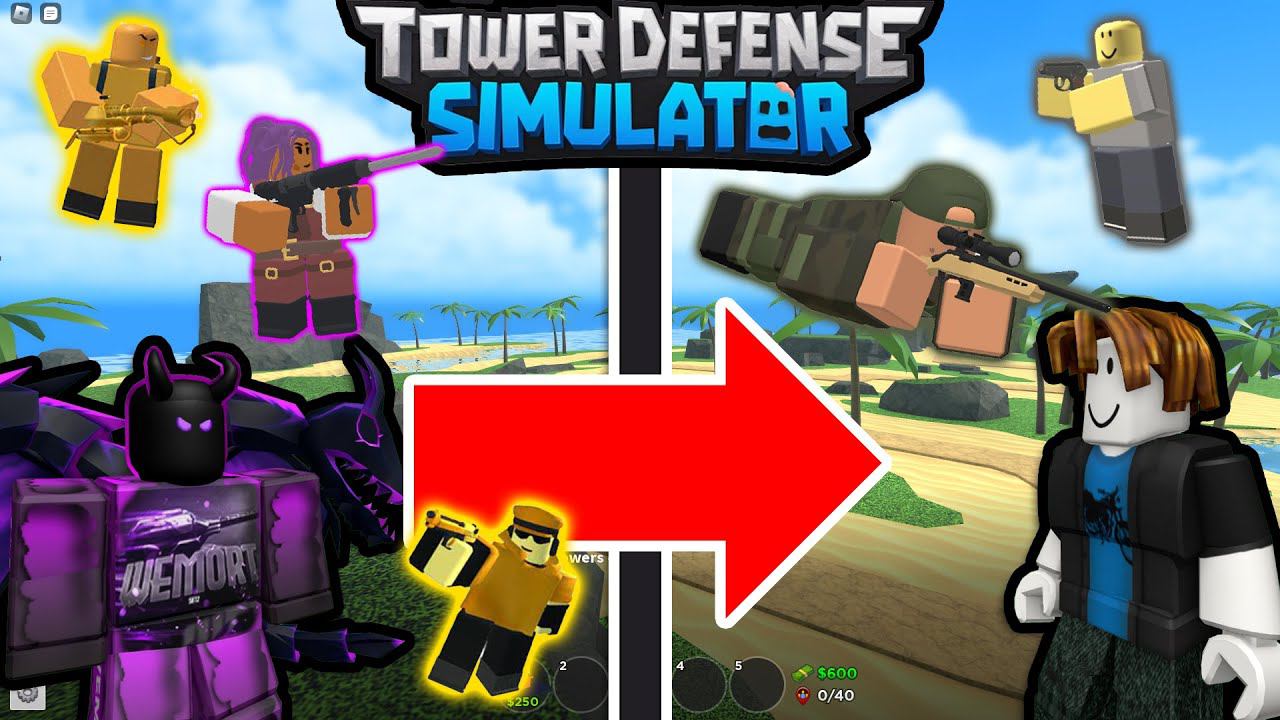 Я ОПЯТЬ НОЧИЧОК В СИМУЛЯТОРЕ ЗАЩИТЫ БАШНЕЙ - ТДС РОБЛОКС | ВЕМОРТ | WEMORT смотреть онлайн