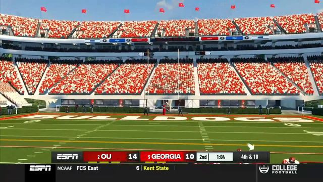 I Moved Oklahoma to the SEC week 1 we play GEORGIA 😳NCAA 14 CFB Revamped Dynasty ep1 Crazy Ending! смотреть онлайн