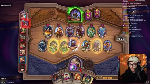 How I got infinite Shudderlings in 1 turn | Hearthstone Battlegrounds смотреть онлайн