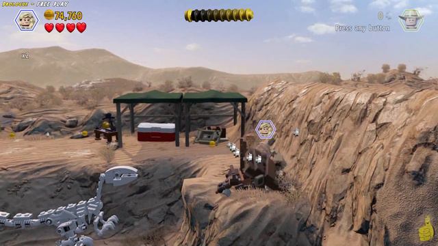 Lego Jurassic World: Level 1 Prologue FREE PLAY (All Collectibles) - HTG смотреть онлайн