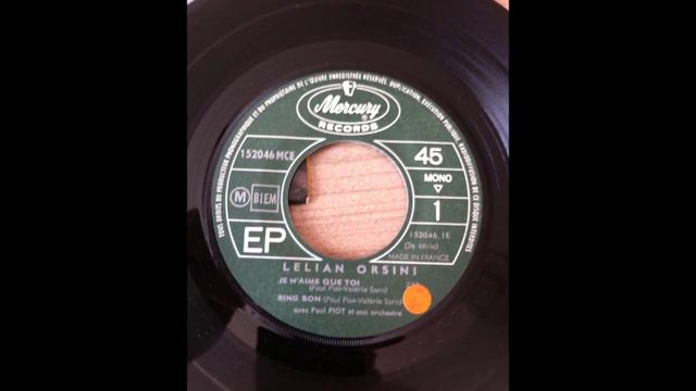 LELIAN ORSINI , bing bon ( oldies homme rare ) смотреть онлайн
