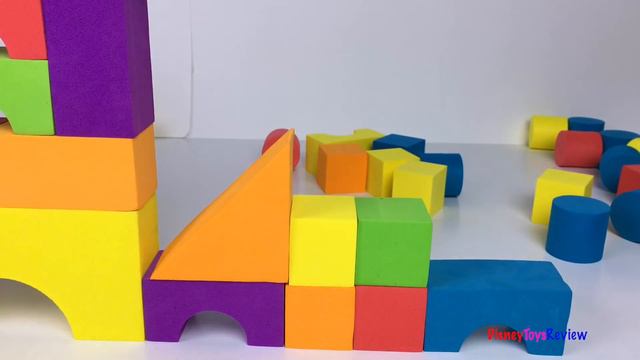 UNBOXING SPARK 150 FOAM BUILDING BLOCKS - SAFE AND SOFT BLOCKS TO BUILD MULTI-COLORED STRUCTURES смотреть онлайн