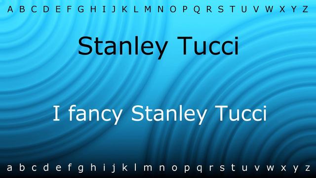 Here I will teach you how to pronounce 'Stanley Tucci' with Zira.mp4 смотреть онлайн