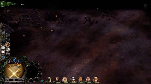 Властелин колец Черные врата Падение мордора Edain Mod Black Gate смотреть онлайн
