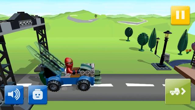 LEGO NINJAGO BUILD HELICOPTER, MONSTER TRUCK AND CARS ✔ LEGO JUNIORS CREATE & CRUISE | LEGO Games смотреть онлайн