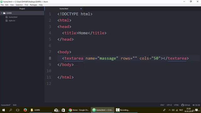 29. textarea tag смотреть онлайн