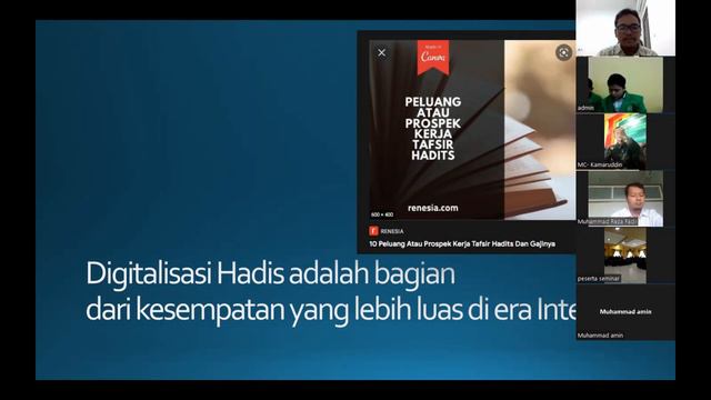 Studi Hadis di Indonesia, Dari Klasikal Ke Digital [Webinar Hybrid HMJ Ilmu Hadis IAIN Langsa] смотреть онлайн