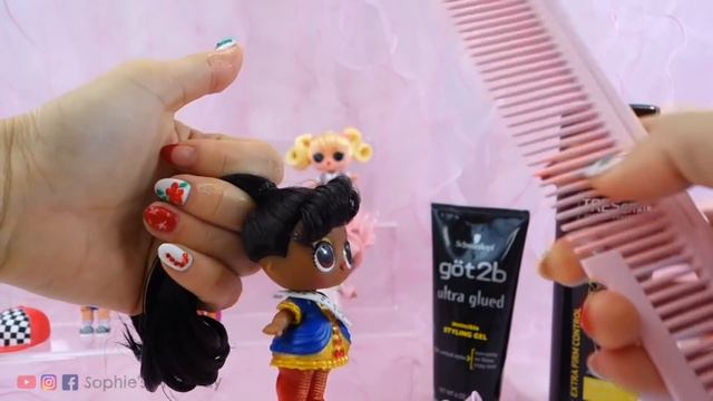 LOL Surprise Hairgoals Makeover Series 5 How to Fix Messy Hairgoals Real Hair Easy LOL Surprise DIY смотреть онлайн