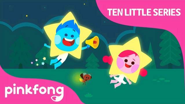 Twinkle Twinkle, Ten Little Kids | Ten Little Series | Count 1 to 10 | Pinkfong Songs for Children смотреть онлайн