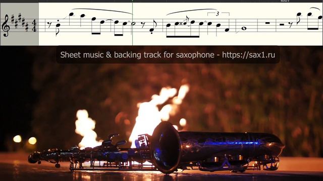 Swedish House Mafia - Don't You Worry Child (Sheet music and backing track for Saxophone Alto) смотреть онлайн