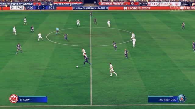 PSG vs FRANKFURT FIFA 23 MOD PS5 Realistic Gameplay & Graphics Ultimate Difficulty Career смотреть онлайн