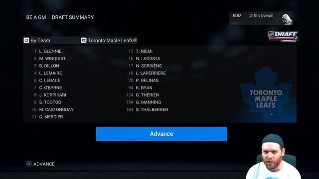 NHL 16 GM Mode - Toronto Maple Leafs - Youth Edition #1 смотреть онлайн