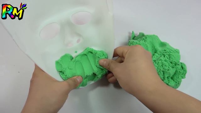 Kinetic Sand Bart Simpson Cake & Kinetic Sand Colors Face Cake Baby Doll Foot Attack Learn Colors смотреть онлайн