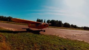 Самодельный самолёт: Piper Cub (Саров)