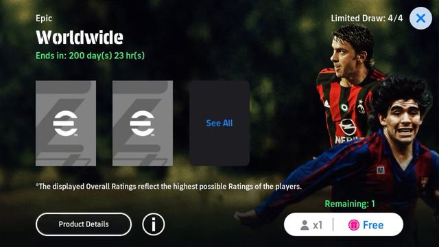 Daily Game Lap 3 eFootball 2024 Mobile Got Costacurta OVR 100 1/13/24 смотреть онлайн