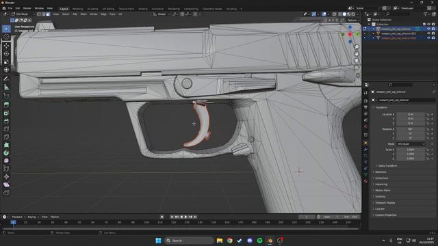 Assemble And Disassemble A CS2 Skin Using Blender смотреть онлайн