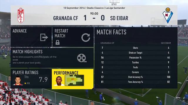 FIFA 17: GRANADA CAREER MODE EPISODE #5 | Unreal Saves!! | (Read Description) смотреть онлайн