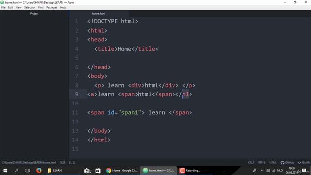 39. الفرق بين div و span смотреть онлайн
