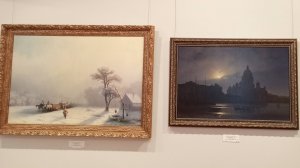 Картины Айвазовского и Куинджи