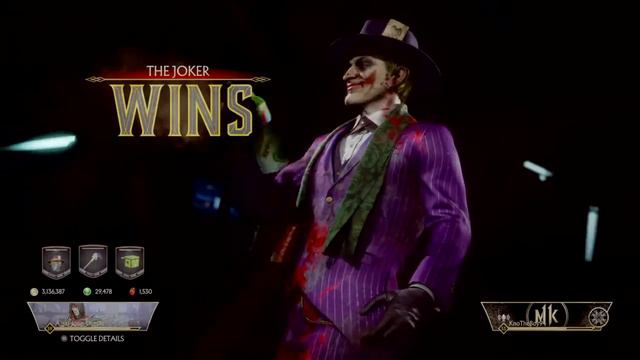 Mortal Kombat 11-Mercy komeback with Joker смотреть онлайн