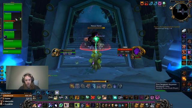 WoW: TBC - Level 63 Restoration Druid Leveling And WPvP - Mana-Tombs And Zangarmarsh