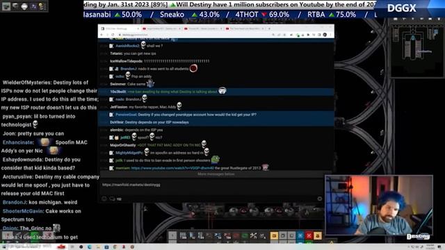 Destiny Reacts to MrGirl Investigation (DDoS Drama, Being Empath, Destiny Tech Tips) смотреть онлайн