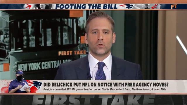 Stephen A.: Bill Belichick is coming after Tom Brady | First Take смотреть онлайн