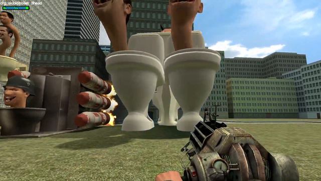 NEW GUN CAMERA MAN VS SKIBIDI DOB DOB TOILET BOSSES - Garry's Mod смотреть онлайн