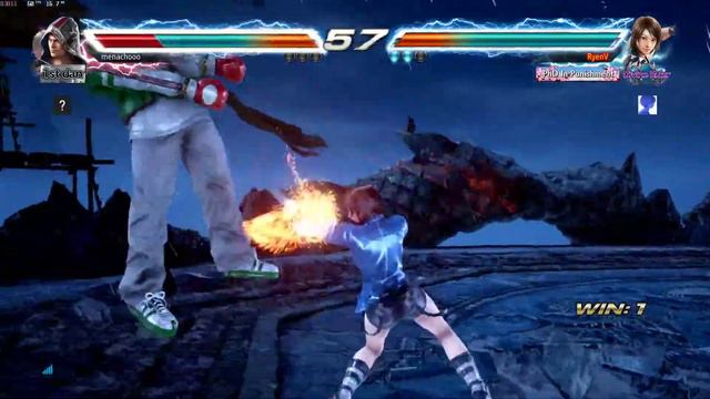 Tekken 7: Asuka 3+4 WS1+2 Combo In Match смотреть онлайн