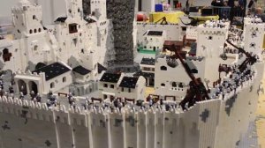 Insane LEGO Lord of the rings - Minas Tirith Battle 120.000 bricks