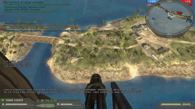 Capitan, the round - Battlefield 2 gameplay смотреть онлайн