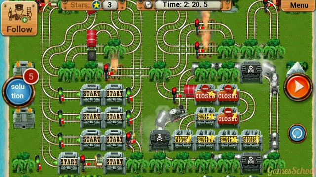 Rail Crisis Maze Puzzle Game | Rail Maze 2 | Android Gameplay #590 смотреть онлайн