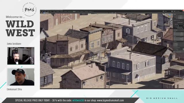 BIG MEDIUM SMALL - Live Reveal of Wild West Asset Collection смотреть онлайн