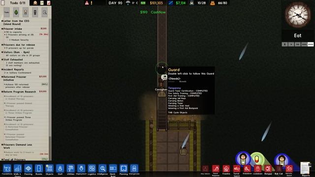 Luxurious Cells & Ferry FAIL! | Prison Architect - Free for Life #18 смотреть онлайн