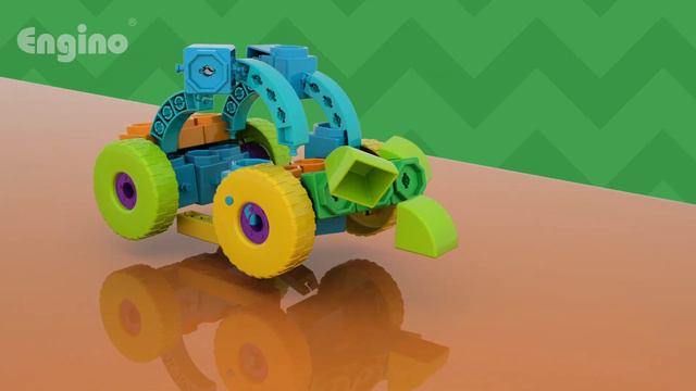 Qboidz 4-in-1 Building Set (for 2-6 Years Old Kids) by Engino смотреть онлайн