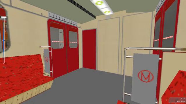 OpenBve Поездка На поезде 81-750 На Каховской линий метро смотреть онлайн