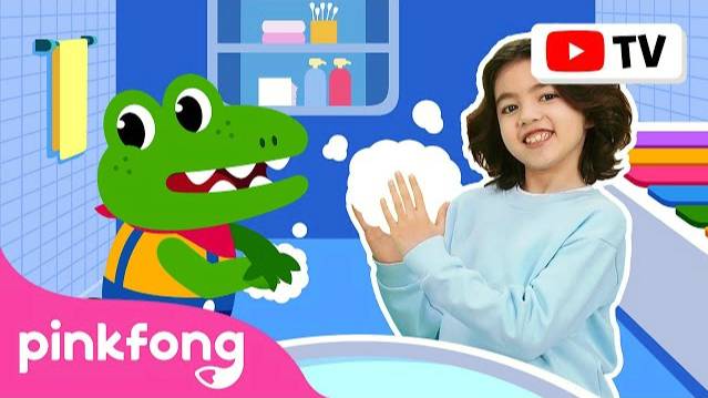 [4K] Wash Your Hands | Dance Along | Healthy Habits | Pinkfong Videos for Children смотреть онлайн