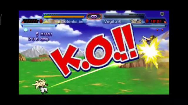 PPSSPP (PSP emulator) - Vegito versus Gotenks смотреть онлайн