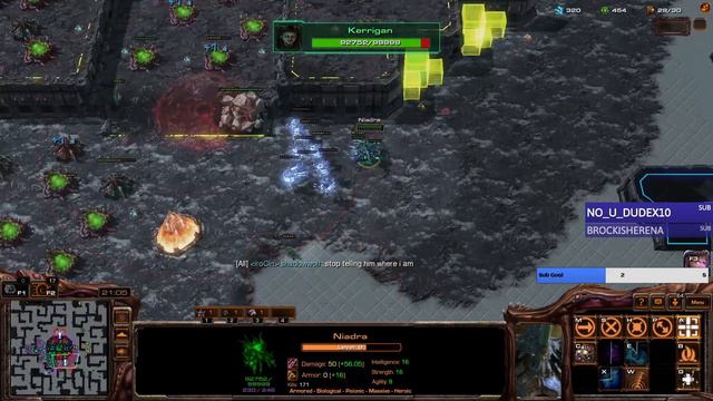 Gathering The Perfect Army! Unit Steal Mutation-Kerrigan in Kerrigan Survival Starcraft 2 arcade смотреть онлайн
