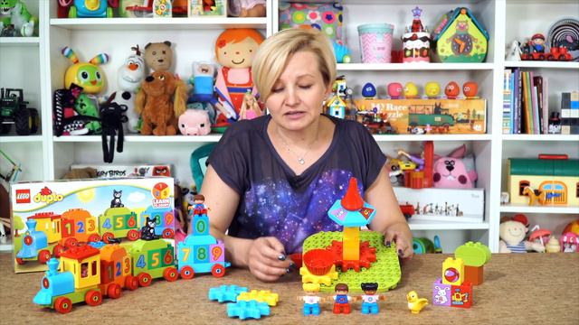 Moja Pierwsza Karuzela i Pociąg z Cyferkami, Lego Duplo смотреть онлайн