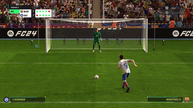 FC BARCELONA VS INTER MILAN PENALTY SHOOTOUT | PENALTIES FC24 смотреть онлайн