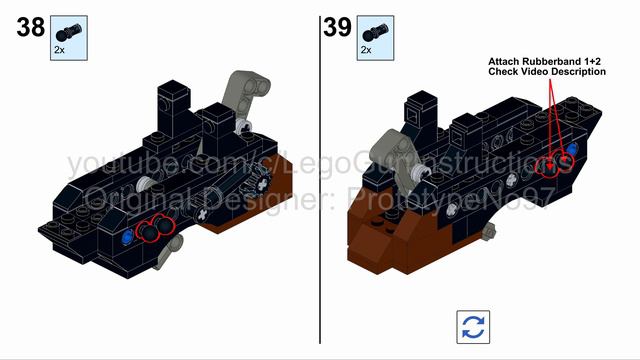Lego: Working Revolver Tutorial (Redux) смотреть онлайн