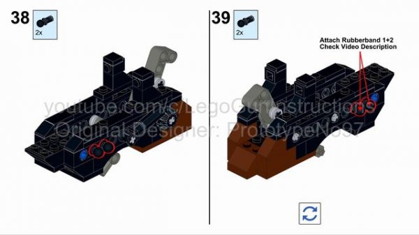 Lego: Working Revolver Tutorial (Redux)