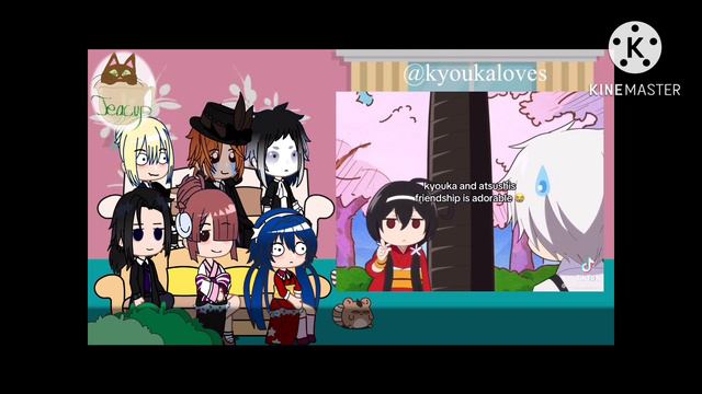 Past Port Mafia React Atsushi 2/3   | Bsd React |   @Teacup-k  ( Ship Sskk )