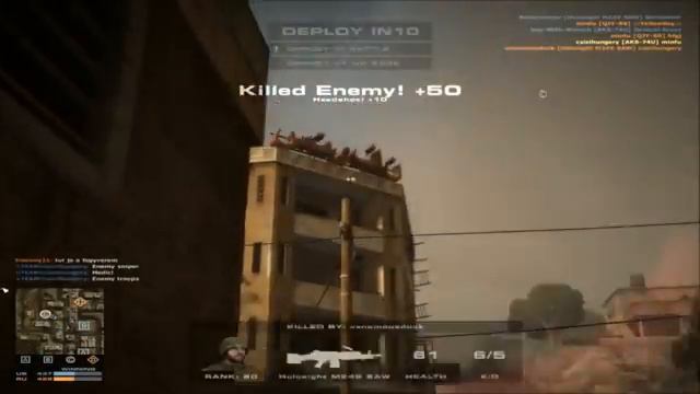 Battlefield Play4Free AKS-74U Elite weapon test (HD 720p) смотреть онлайн