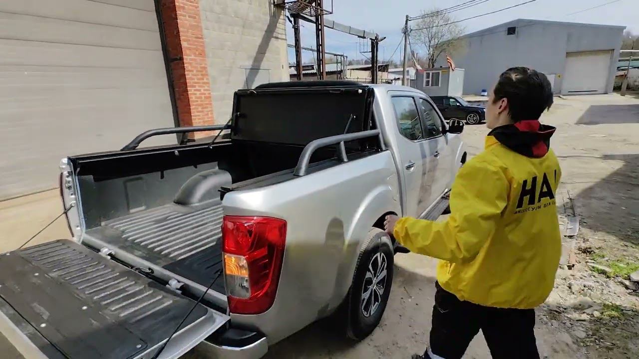 Крышка HAL STANDART для пикапа DongFeng DF6 под штатную круглую дугу смотреть онлайн