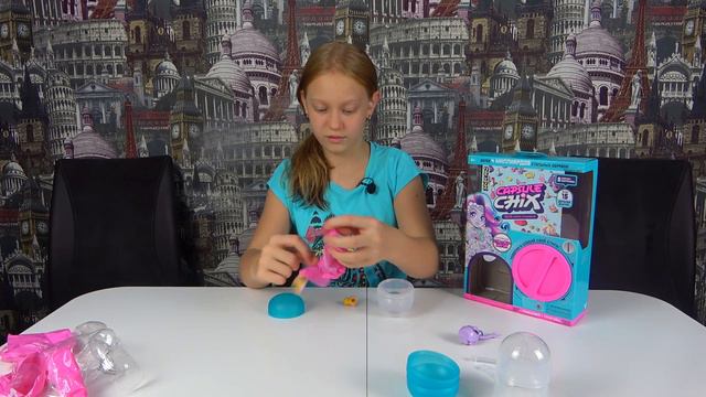 Кукла сюрприз Capsule Chix: распаковка Капсул Чикс -обзор смотреть онлайн