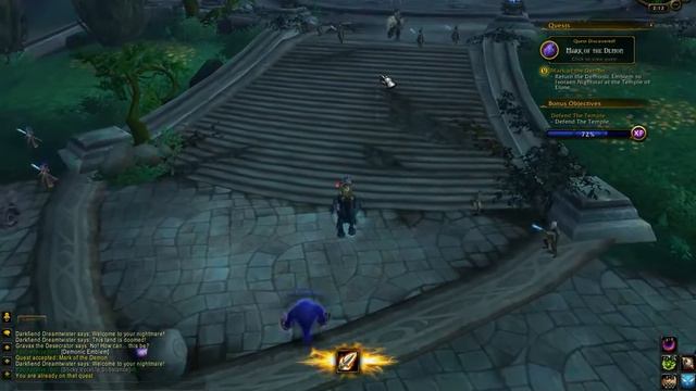 WoW quest - Mark of the Demon (Demonic Emblem) смотреть онлайн