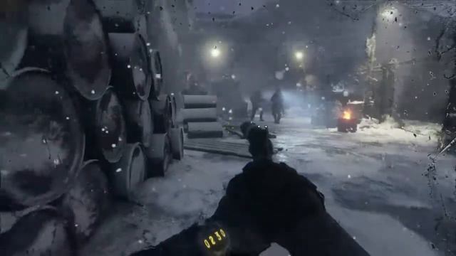 Metro Exodus/Ps4 Slim Gameplay