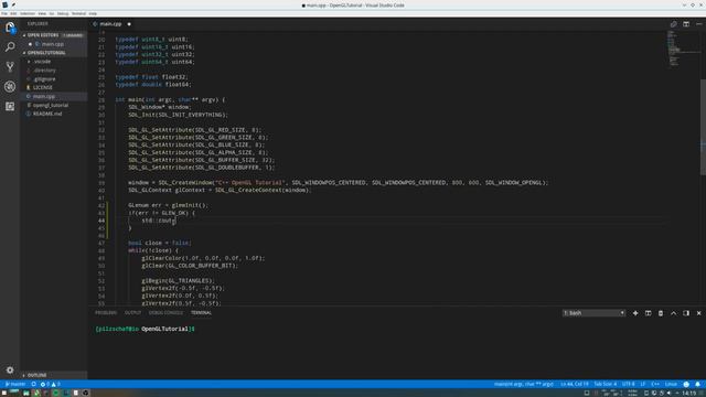 C++ OpenGL Tutorial [Deutsch] #006 Initialisierung von GLEW смотреть онлайн